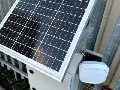 Solar-powered Flexiguard detection for a UK solar farm